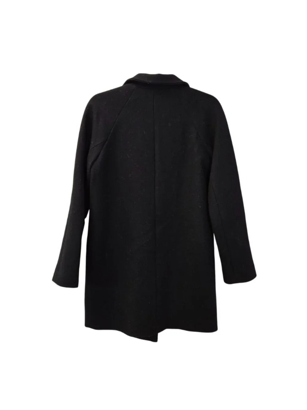 J. Crew Wool Blend Asymmetrical Zip Coat Size 0